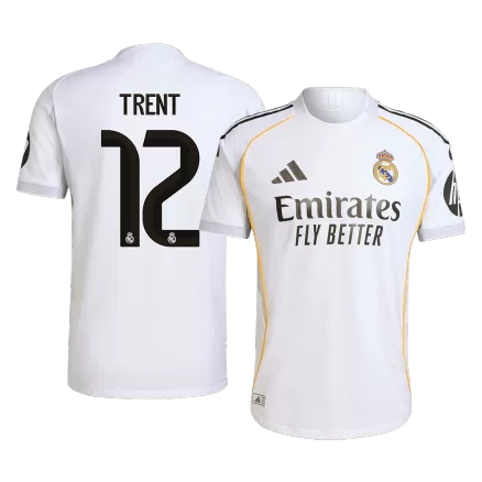 Authentic TRENT #12 Soccer Jersey Real Madrid Home Shirt 2025/26 - bestsoccerstore