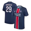 Authentic BARCOLA #29 Soccer Jersey PSG Home Shirt 2024/25 - bestsoccerstore