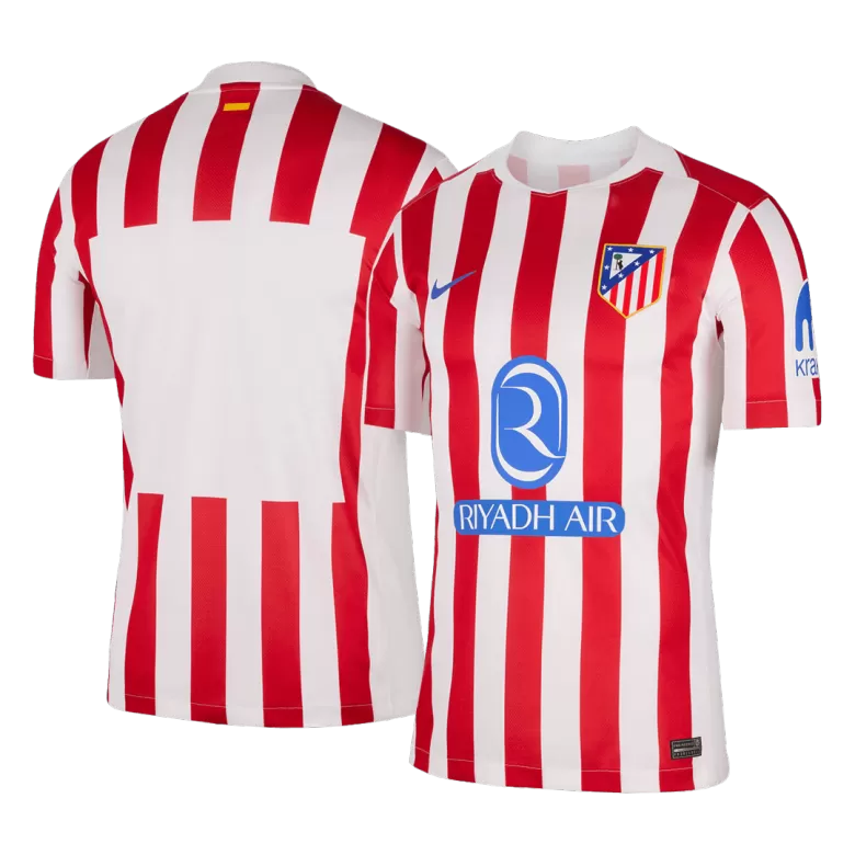 Atletico Madrid Soccer Jersey Home Custom Shirt 2025/26 - bestsoccerstore