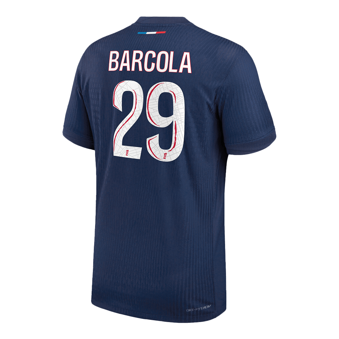 PSG BARCOLA #29 Custom Player Version Home Soccer Jersey - bestsoccerstore