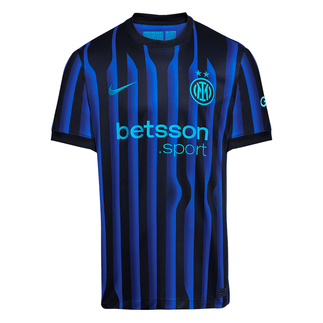 Inter Milan Soccer Jersey Home Custom Shirt 2025/26 - bestsoccerstore