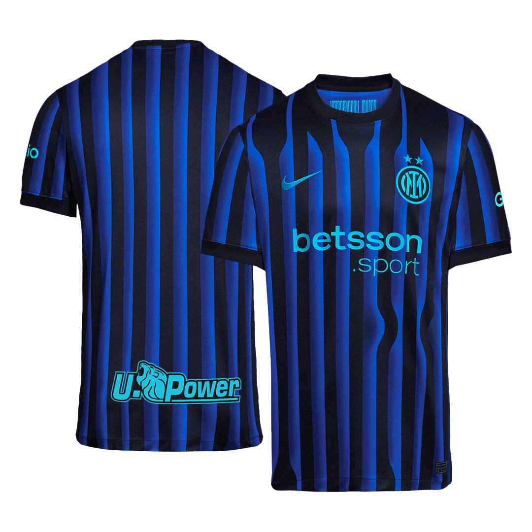 Inter Milan Soccer Jersey Home Custom Shirt 2025/26 - bestsoccerstore