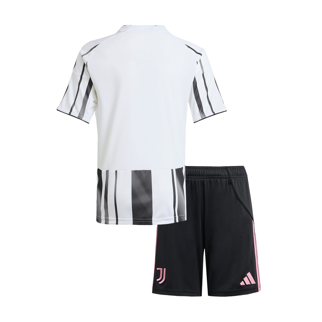 Kids Juventus Home Custom Soccer Kits 2025/26 - bestsoccerstore