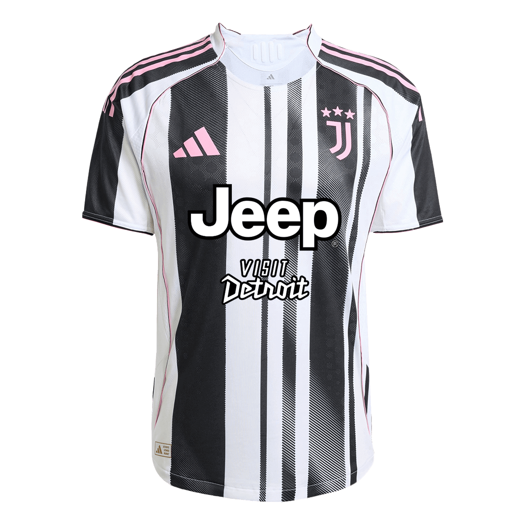Juventus Home Custom Player Version Soccer Jersey 2025/26 - bestsoccerstore