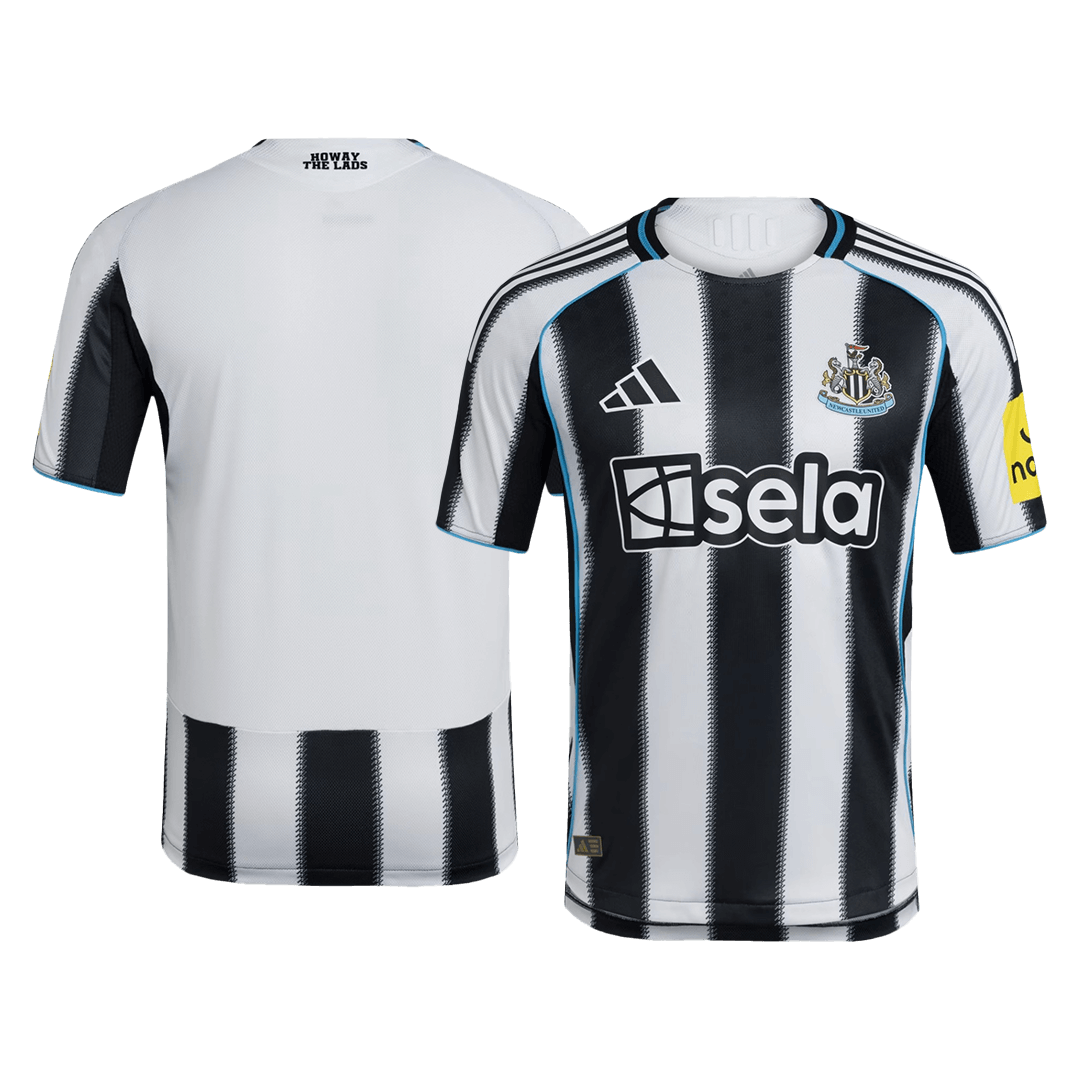 Newcastle United Home Custom Player Version Soccer Jersey 2025/26
