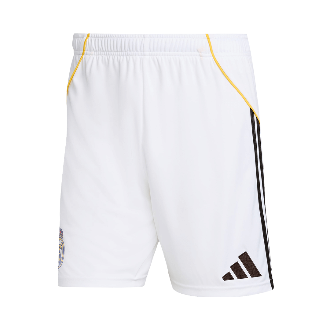 Real Madrid Soccer Shorts Custom Home 2025/26 - bestsoccerstore