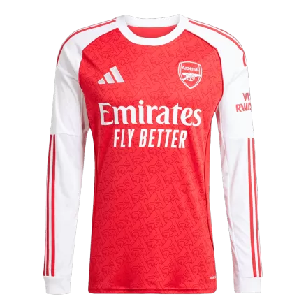 Arsenal Long Sleeve Jersey Home Football Shirt 2025/26 - bestsoccerstore