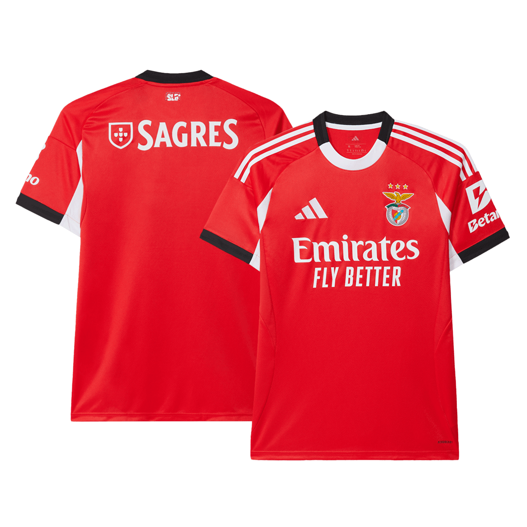 Benfica Soccer Jersey Home Shirt 2025/26 - bestsoccerstore