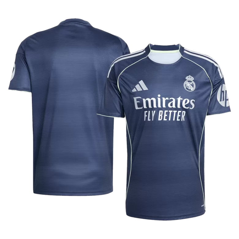 Real Madrid Soccer Jersey Away Custom Shirt 2025/26 - bestsoccerstore