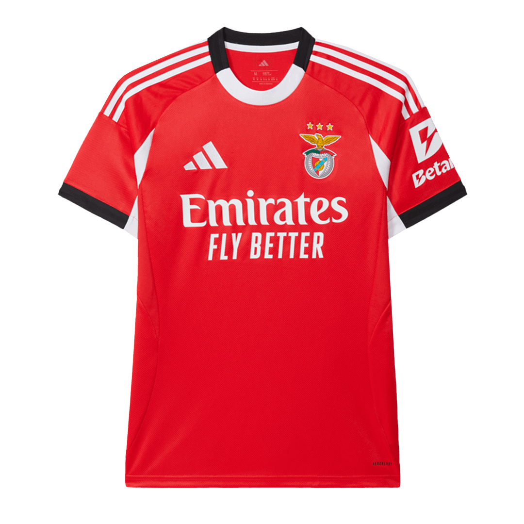 Benfica Soccer Jersey Home Shirt 2025/26 - bestsoccerstore