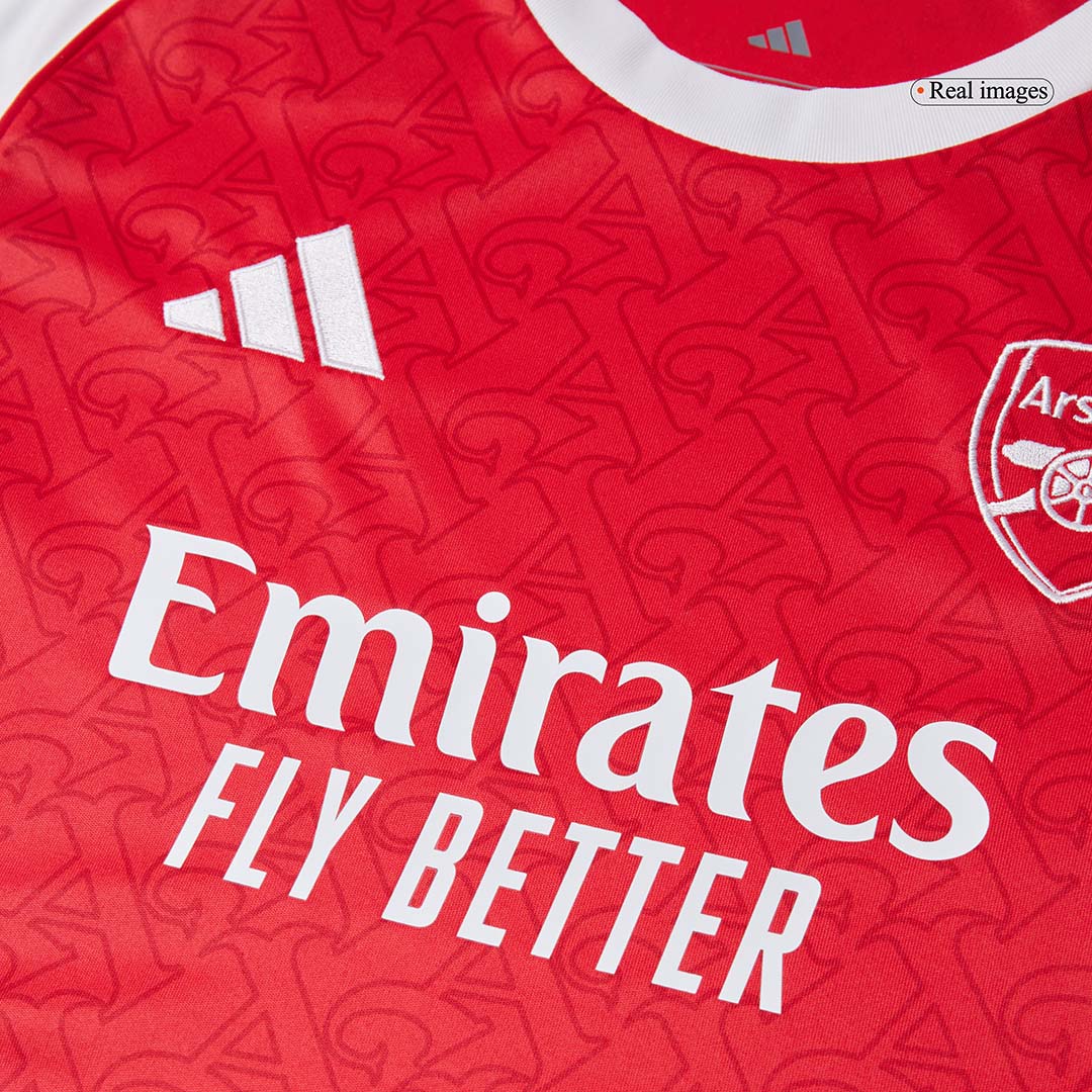 Arsenal Soccer Jersey Home Women's Custom Shirt 2025/26 - bestsoccerstore
