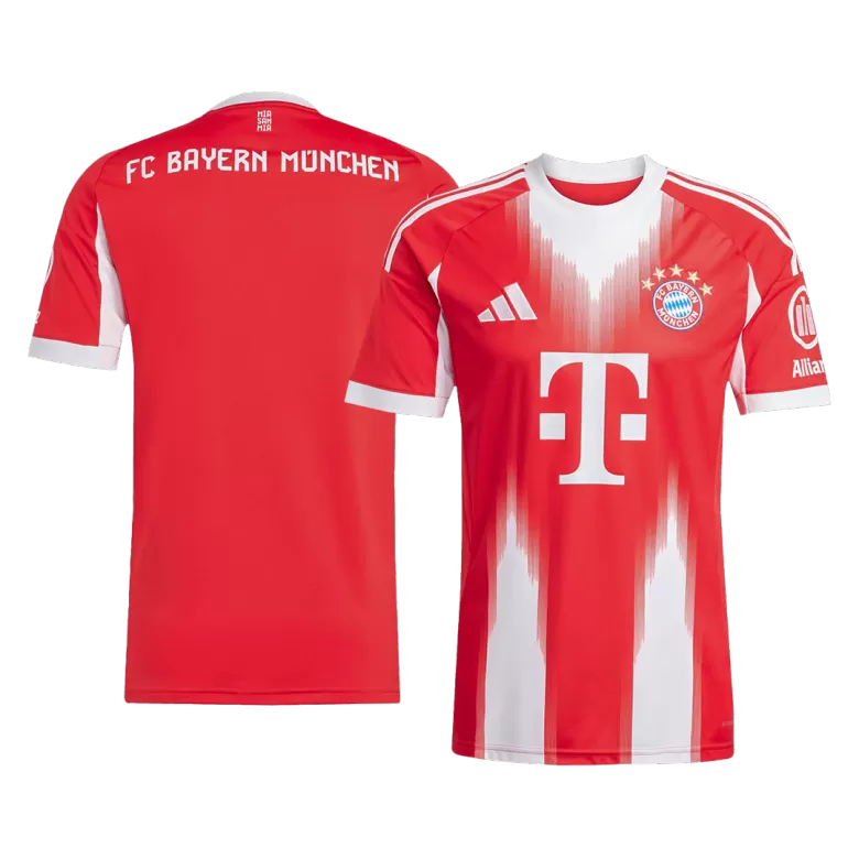 Bayern Munich Soccer Jersey Home Custom Shirt 2025/26 - bestsoccerstore