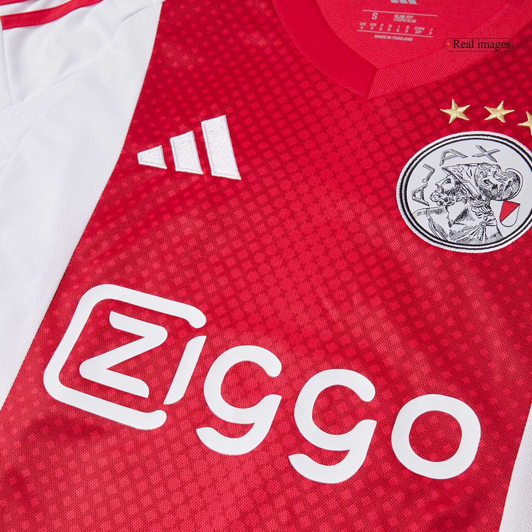 Ajax Soccer Jersey Home 2025/26 Custom Shirt - bestsoccerstore