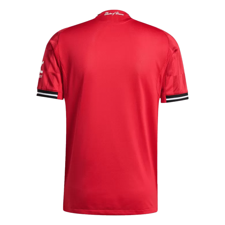 Authentic Manchester United Jersey Custom Soccer Jersey Home 2025/26 - bestsoccerstore
