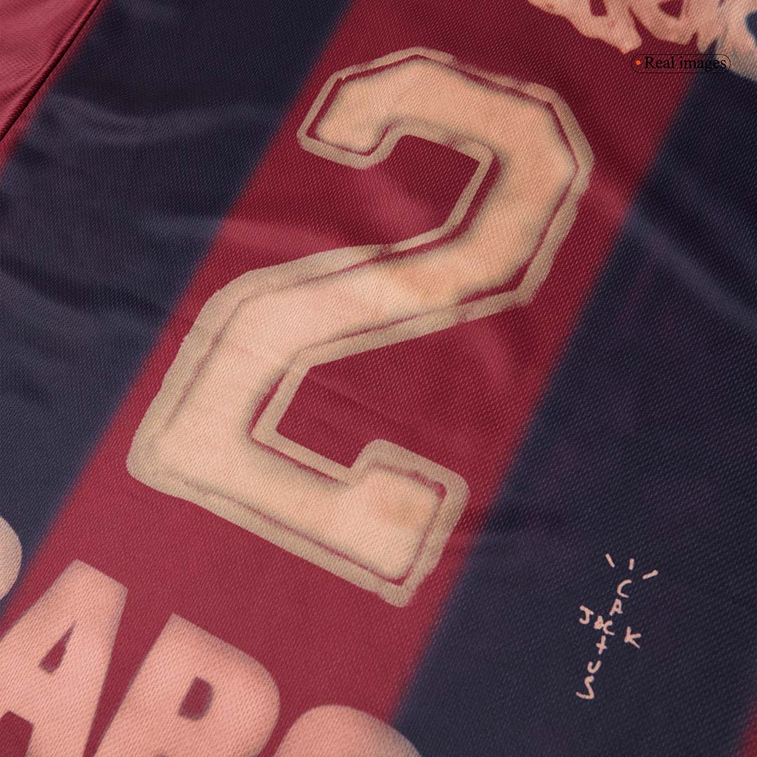 [Free]Barcelona X CJ Retro Jersey Home Soccer Shirt 2000/01 - bestsoccerstore