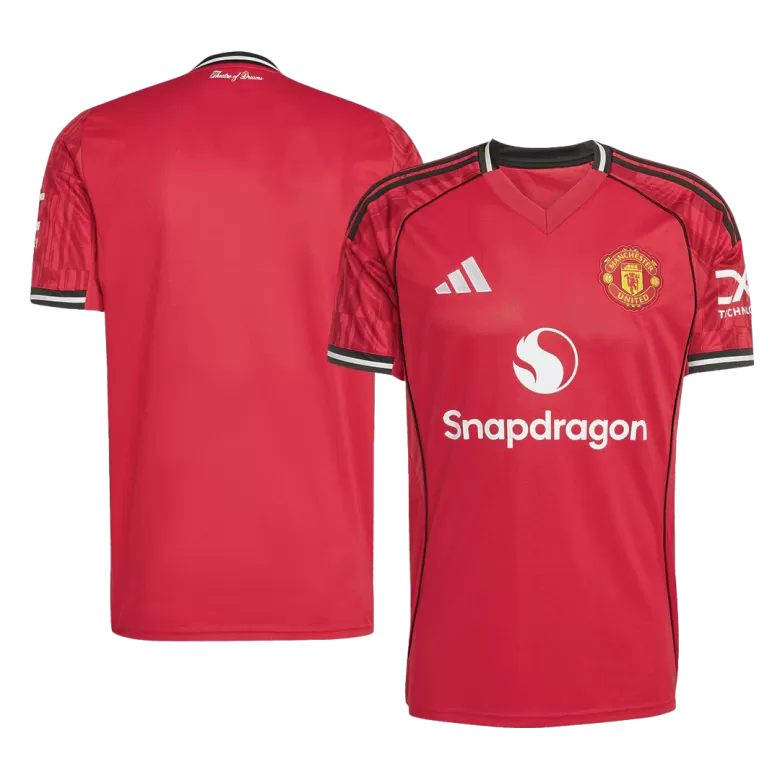 Manchester United Soccer Jersey Home Shirt 2025/26 - bestsoccerstore