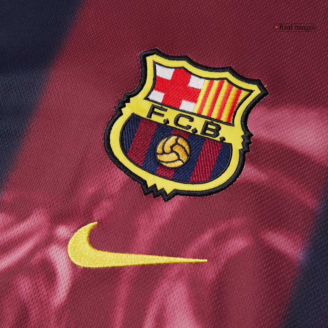 [Free]Barcelona X CJ Retro Jersey Home Soccer Shirt 2000/01 - bestsoccerstore