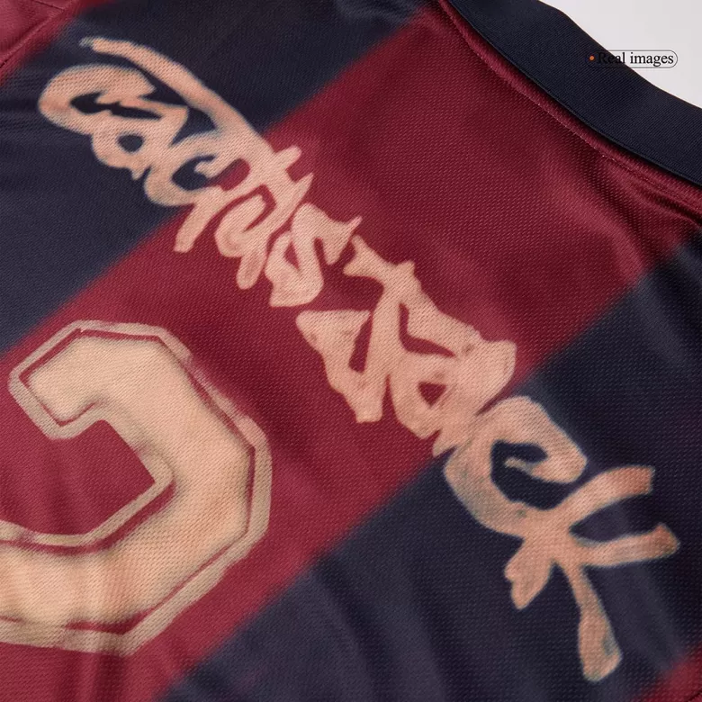 Barcelona Retro Jersey Home Soccer Shirt 2000/01 - bestsoccerstore