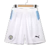 Manchester City Soccer Shorts Custom Home 2025/26 - bestsoccerstore