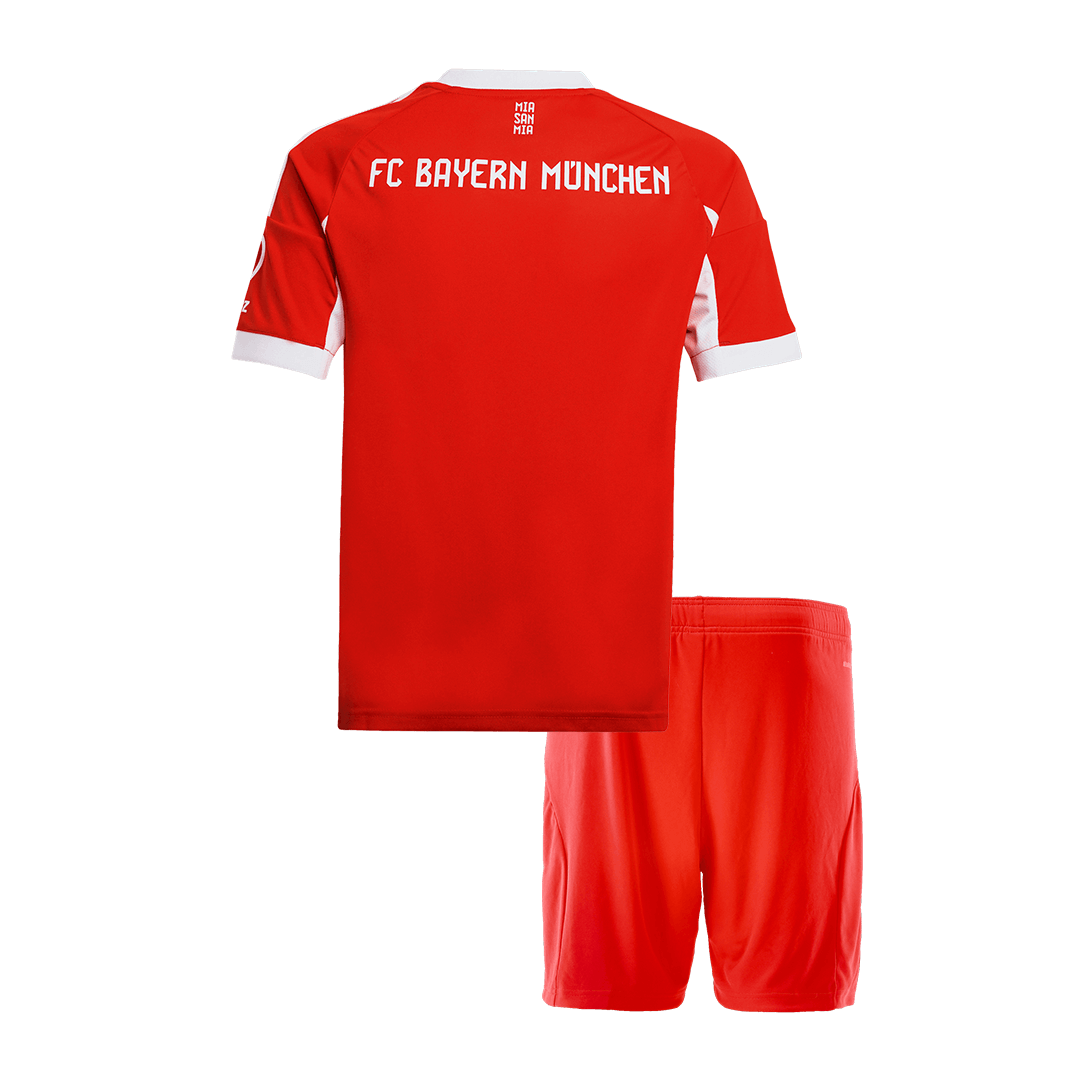 Kids Bayern Munich Home Custom Soccer Kits 2025/26 - bestsoccerstore