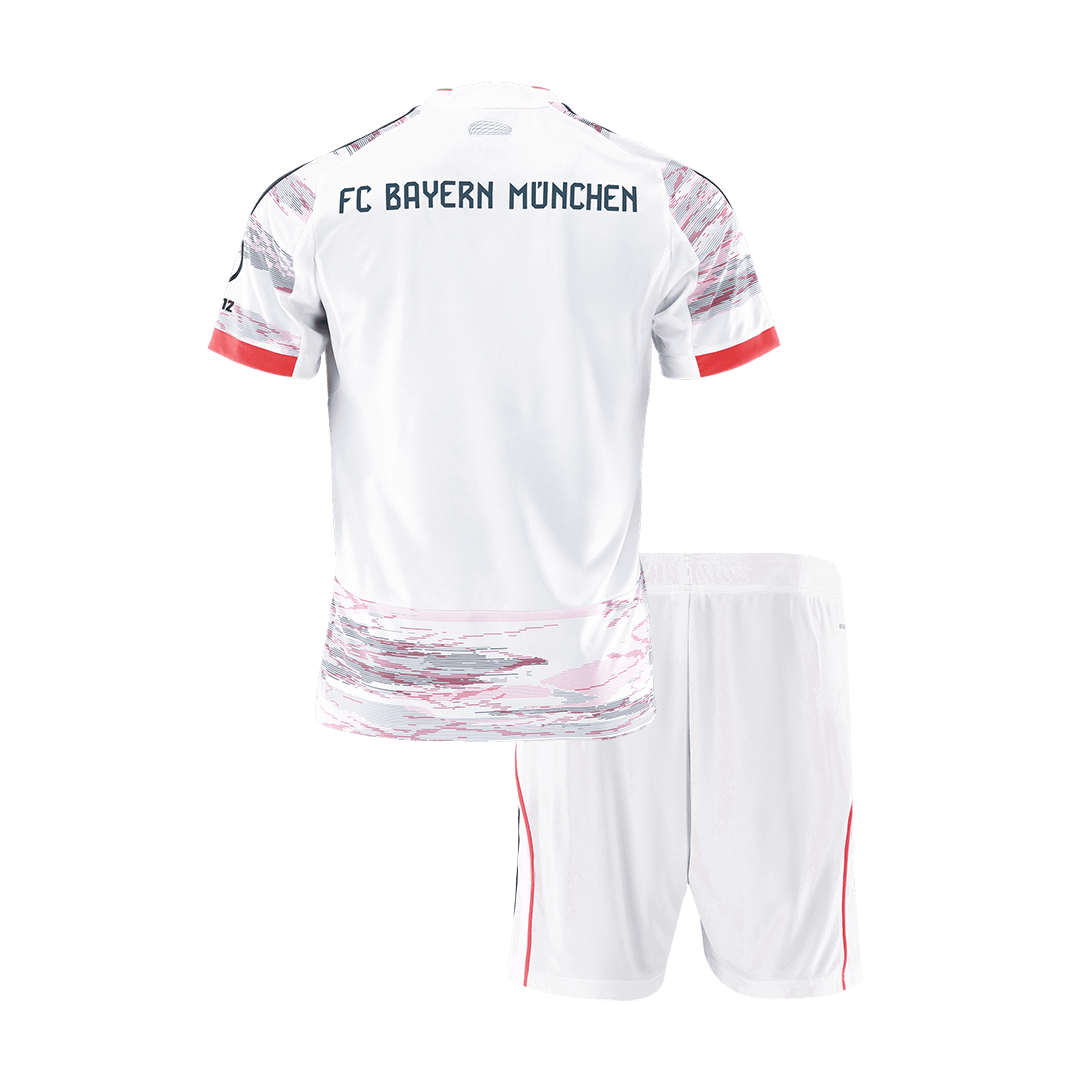 Kids Bayern Munich Away Custom Soccer Kits 2025/26 - bestsoccerstore
