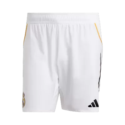 Authentic Real Madrid Soccer Shorts Custom Home 2025/26 - bestsoccerstore