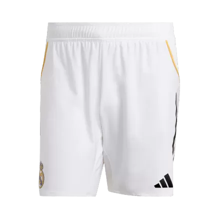 Authentic Real Madrid Soccer Shorts Custom Home 2025/26 - bestsoccerstore