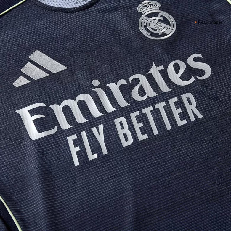 Authentic Real Madrid Jersey Custom Soccer Jersey Away 2025/26 - bestsoccerstore