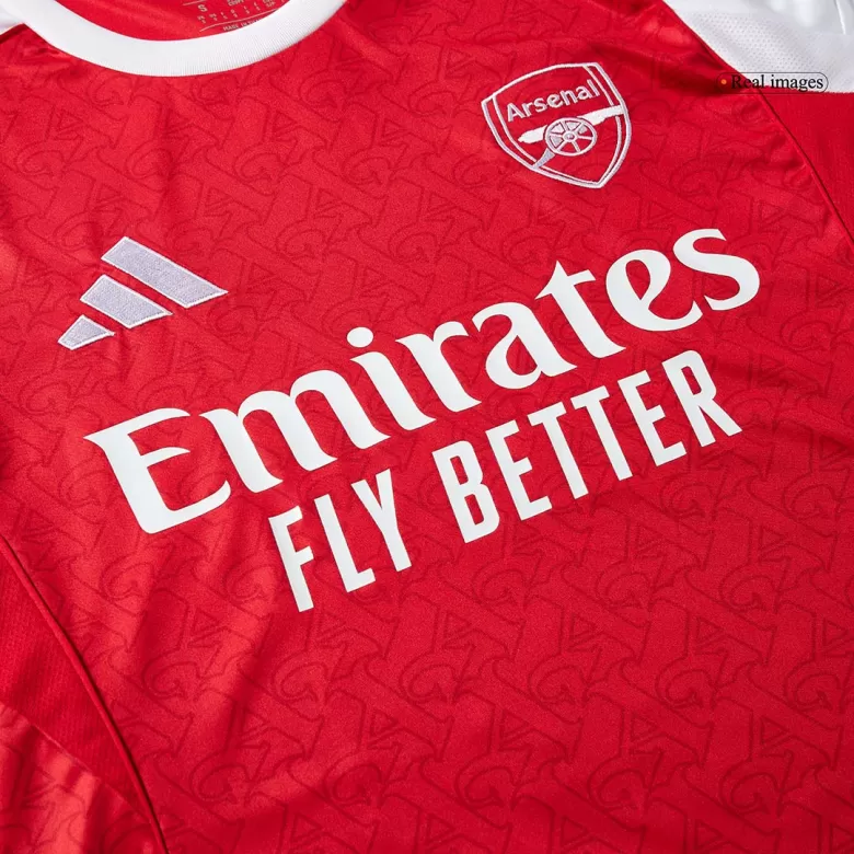 Arsenal Long Sleeve Jersey Home Football Shirt 2025/26 - bestsoccerstore