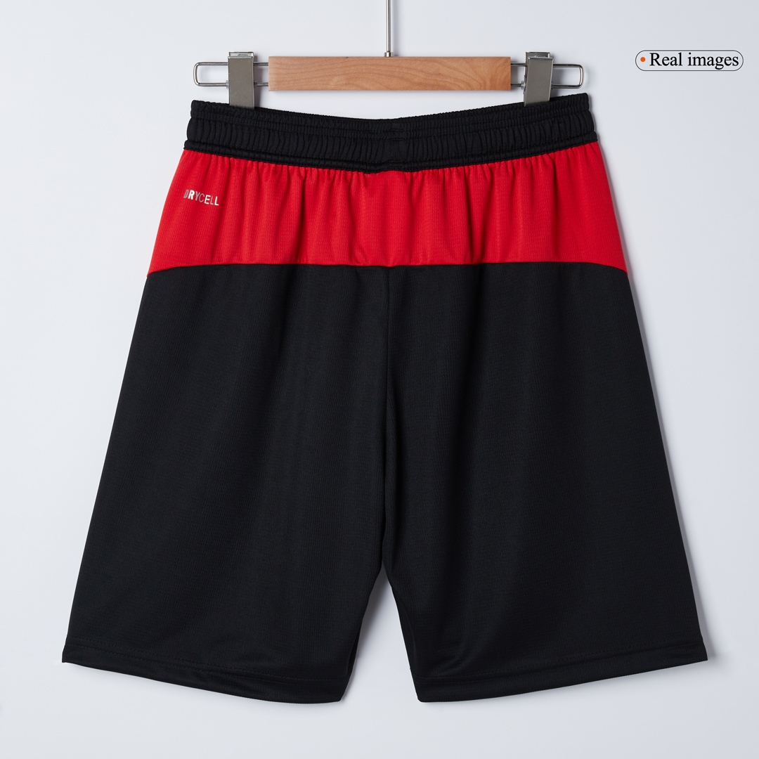 AC Milan Soccer Shorts Custom Home 2025/26 - bestsoccerstore
