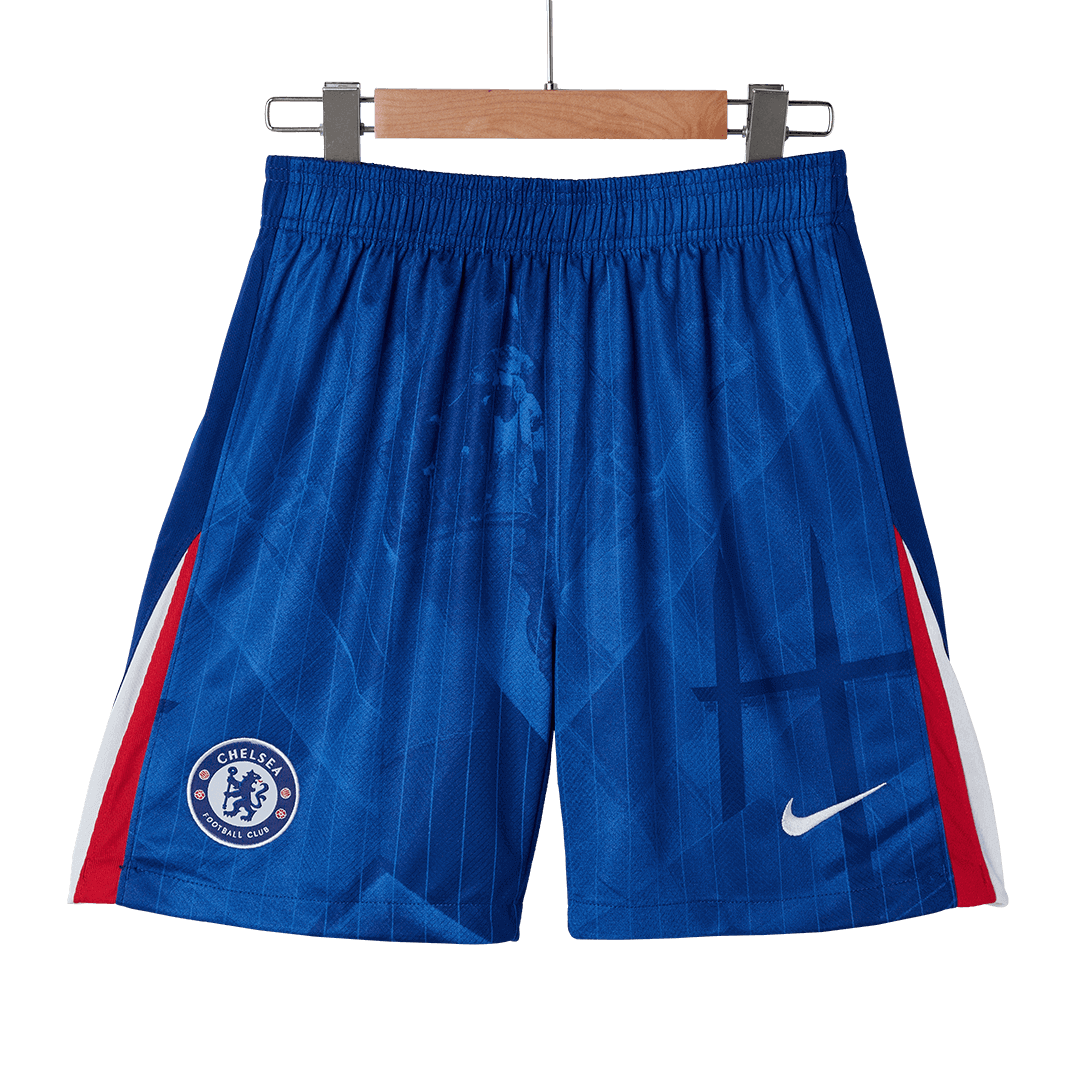 Chelsea Soccer Shorts Custom Home 2025/26 - bestsoccerstore