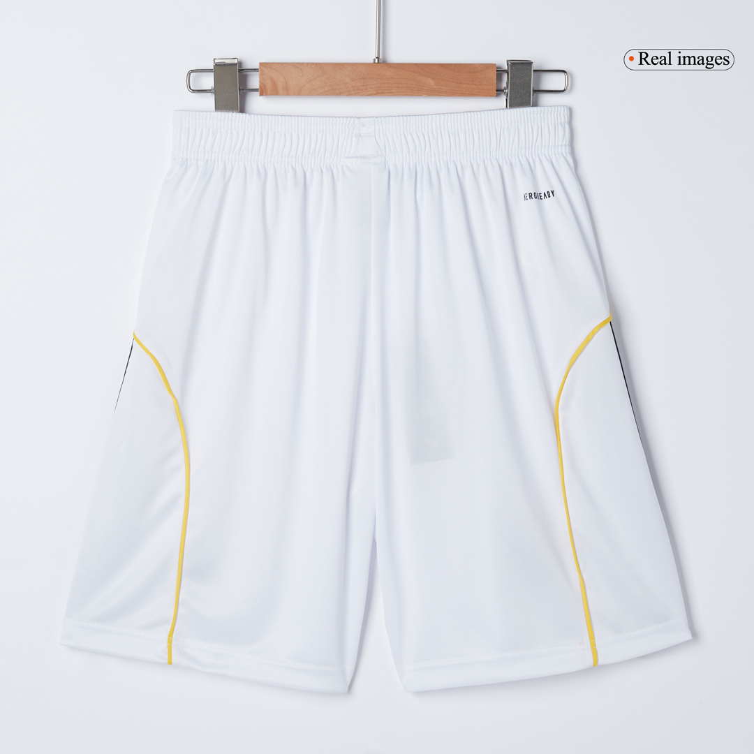 Real Madrid Soccer Shorts Custom Home 2025/26 - bestsoccerstore