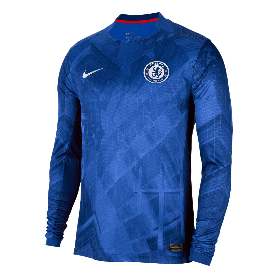 Chelsea Long Sleeve Jersey Home Football Shirt 2025/26 - bestsoccerstore
