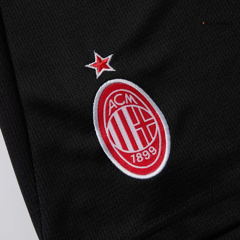 AC Milan Soccer Shorts Custom Home 2025/26 - bestsoccerstore