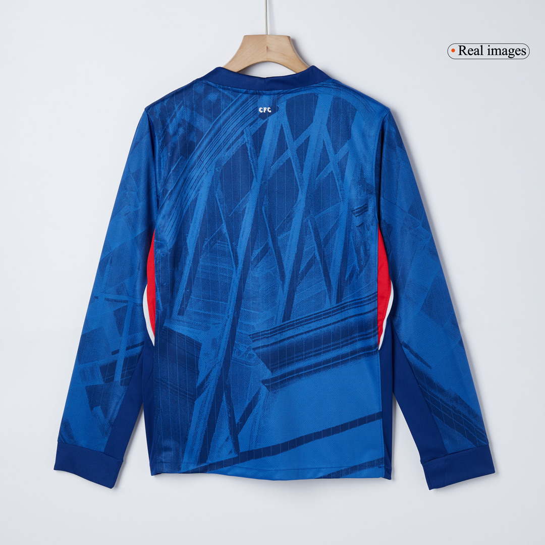 Chelsea Long Sleeve Jersey Home Football Shirt 2025/26 - bestsoccerstore