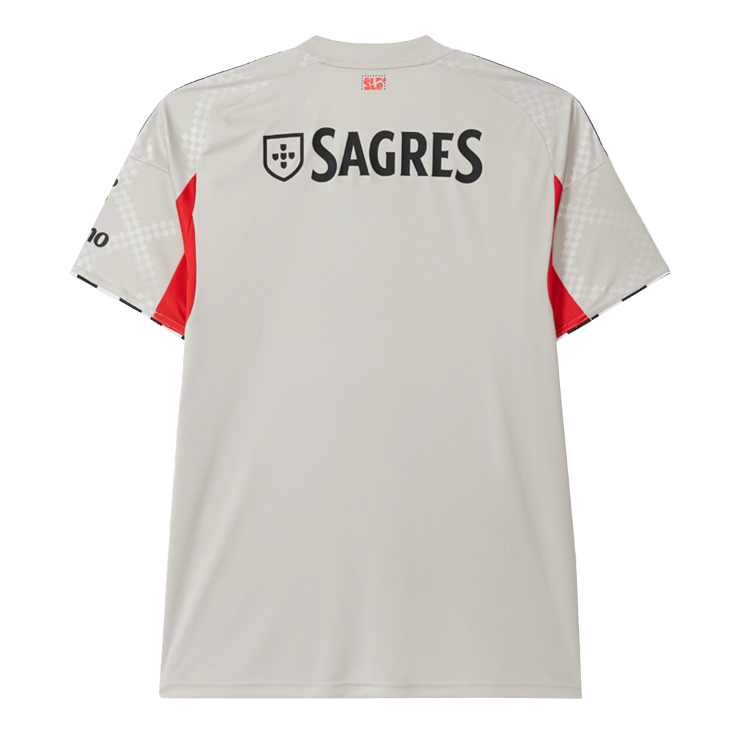 Benfica Soccer Jersey Away Custom Shirt 2025/26 - bestsoccerstore
