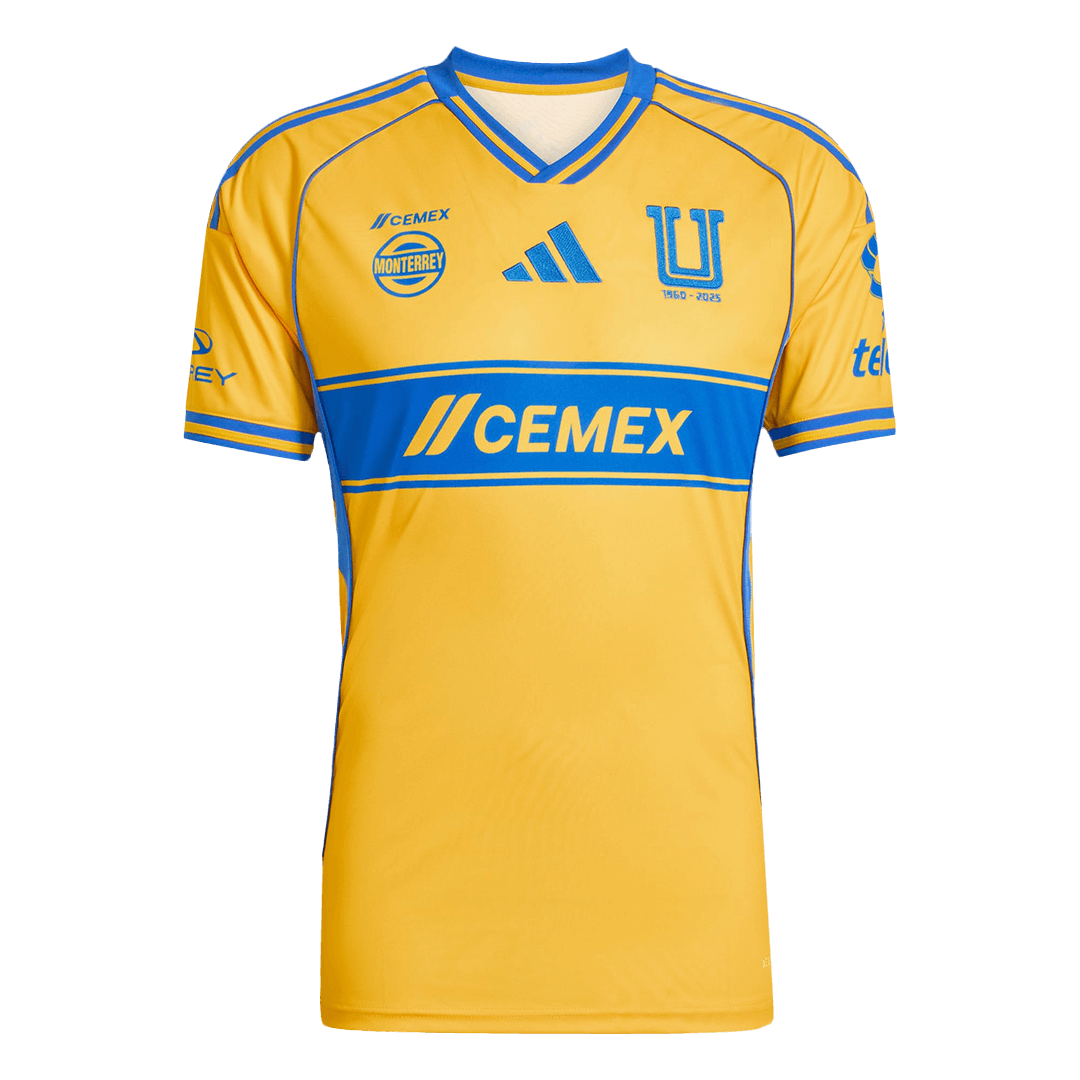 Tigres UANL Soccer Jersey Home Shirt 2025/26 - bestsoccerstore