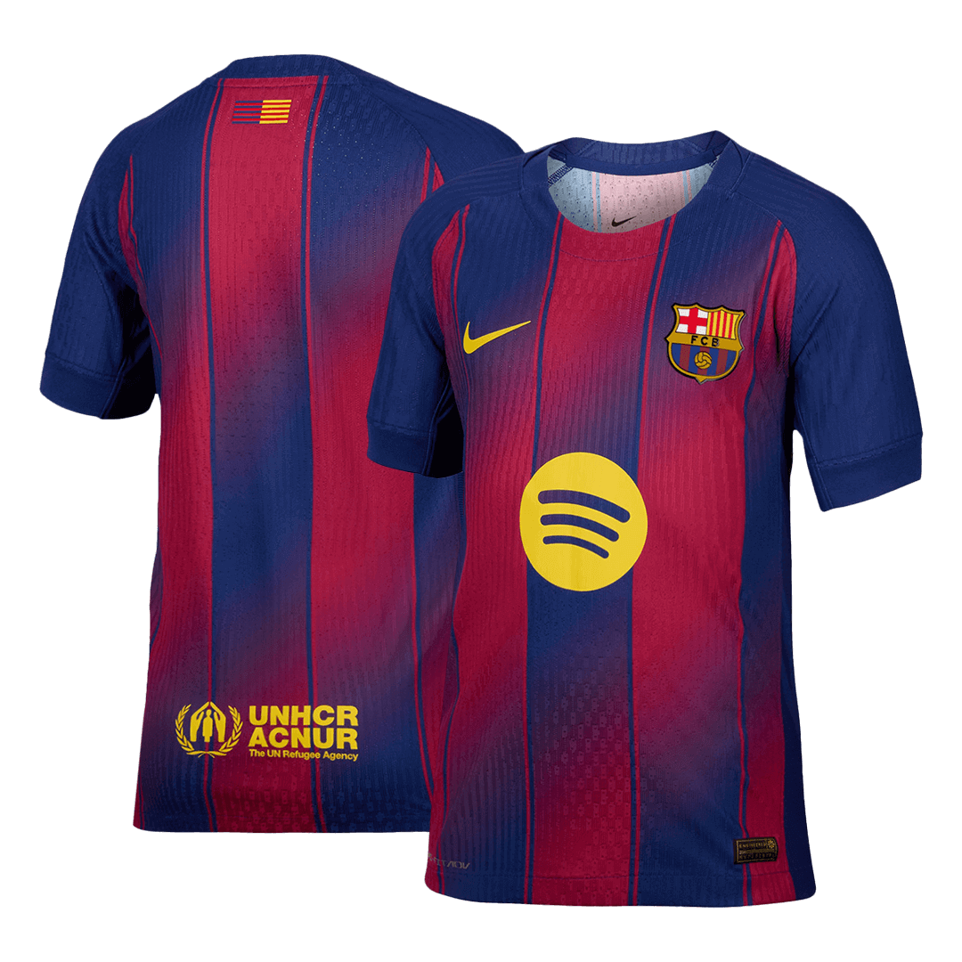 Barcelona Home Custom Player Version Soccer Jersey 2025/26 - bestsoccerstore