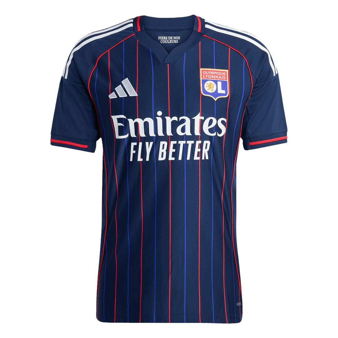 Olympique Lyonnais Soccer Jersey Away Shirt 2025/26 - bestsoccerstore