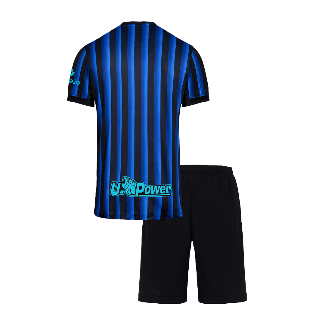 Kids Inter Milan Custom Home Soccer Kits 2025/26