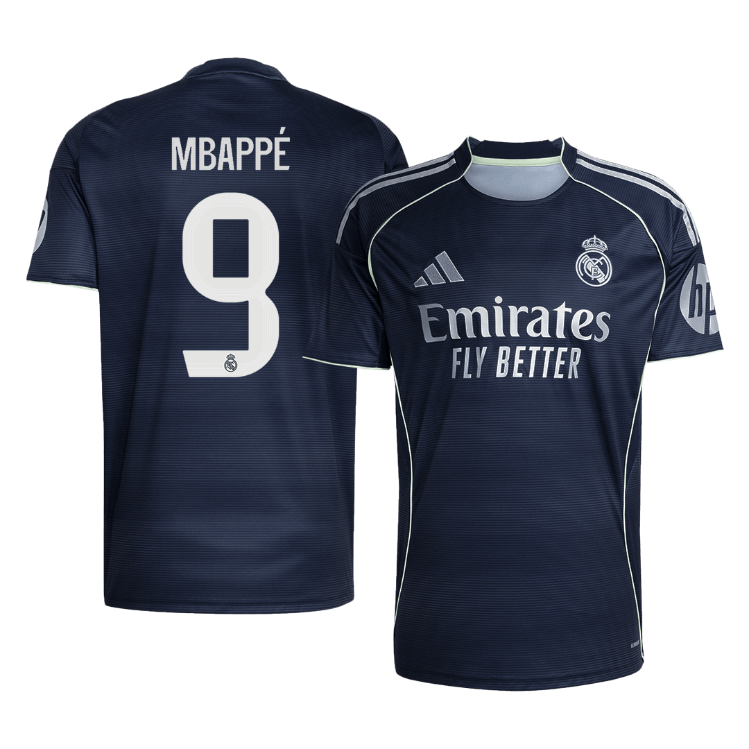 MBAPPÉ #9 Real Madrid Soccer Jersey Away Custom Shirt 2025/26 - bestsoccerstore