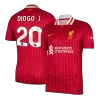 DIOGO J. #20 Liverpool Soccer Jersey Home Custom Shirt 2024/25 - bestsoccerstore