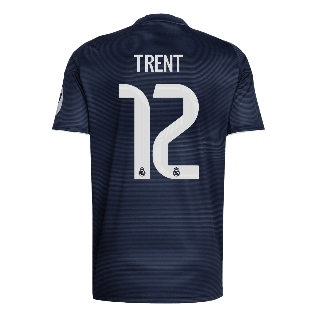 TRENT #12 Real Madrid Soccer Jersey Away Custom Shirt 2025/26