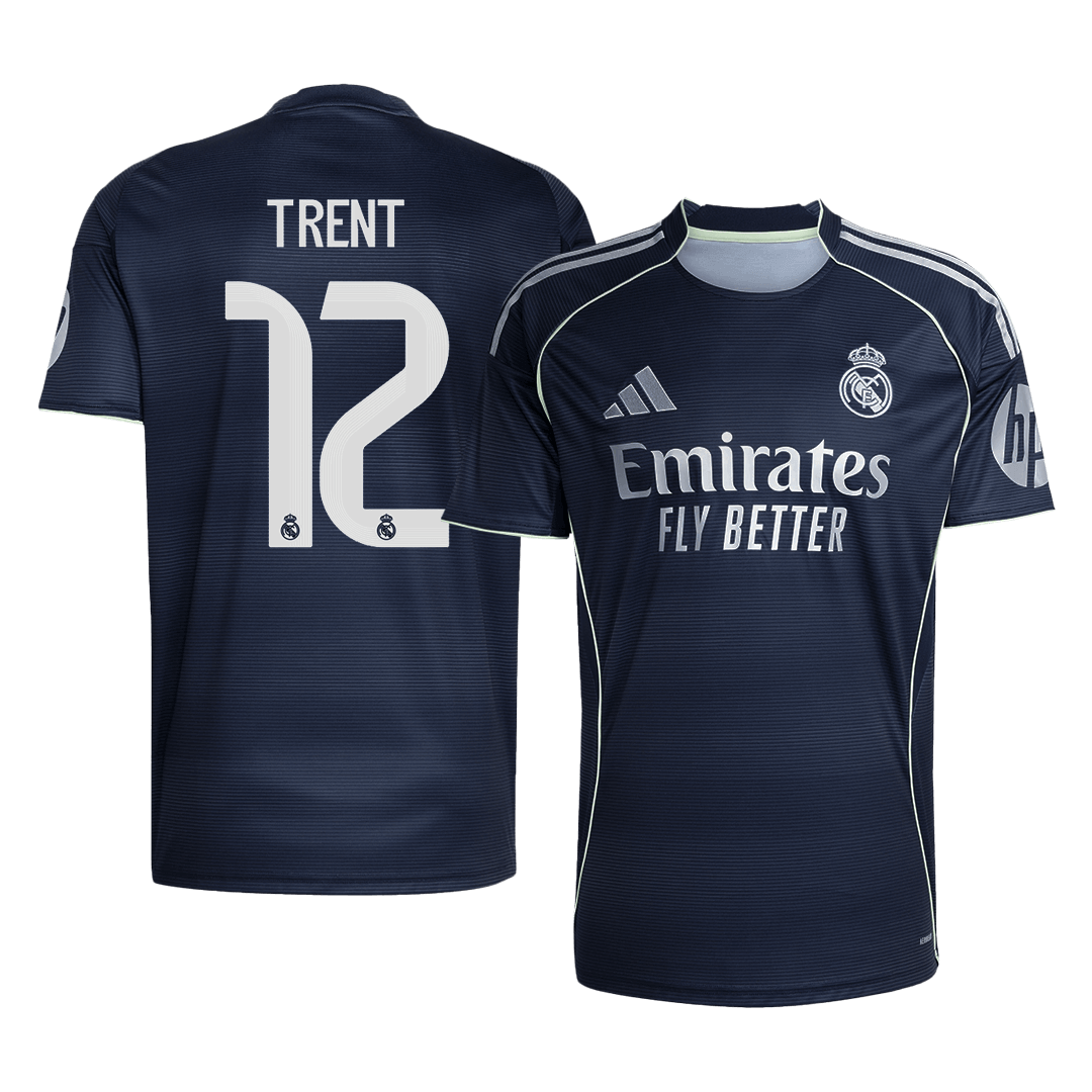 TRENT #12 Real Madrid Soccer Jersey Away Custom Shirt 2025/26 - bestsoccerstore