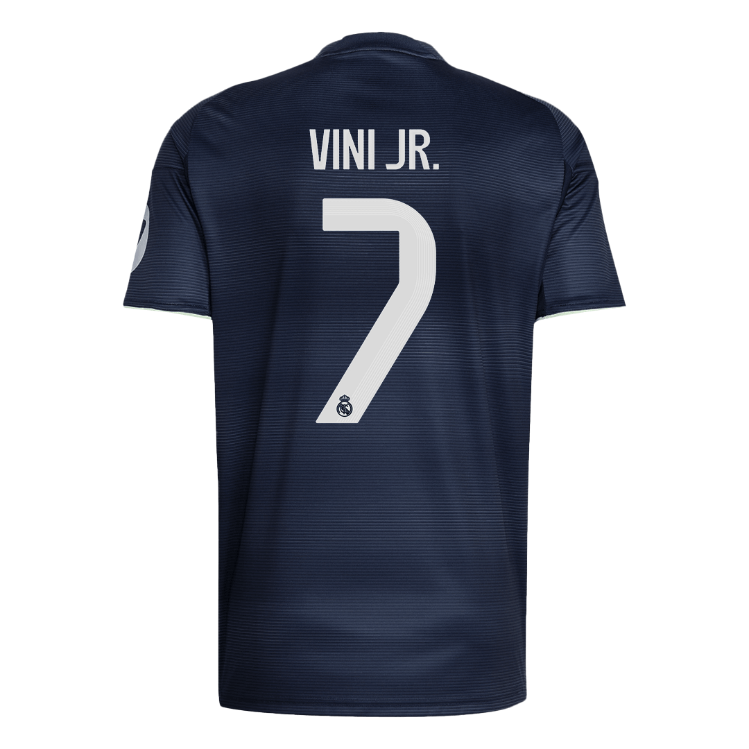 VINI JR. #7 Real Madrid Soccer Jersey Away Custom Shirt 2025/26