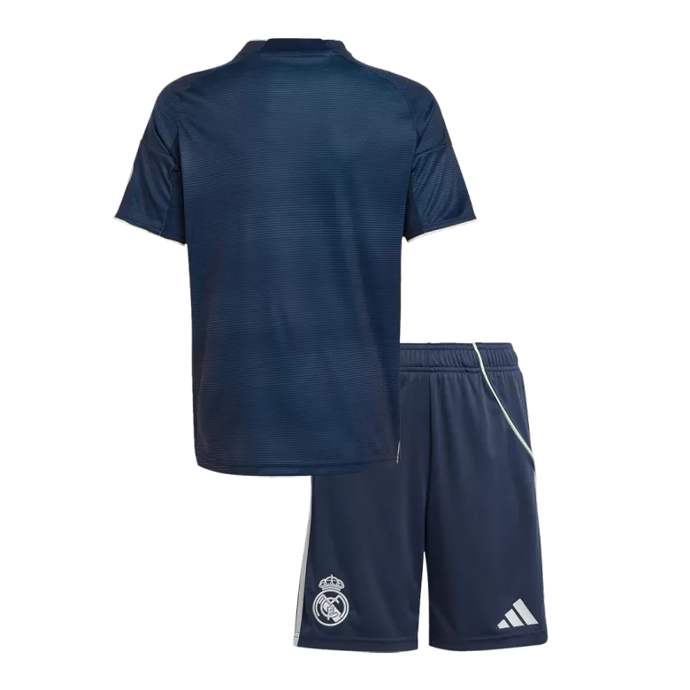 Kids Real Madrid Custom Away Soccer Kits 2025/26 - bestsoccerstore