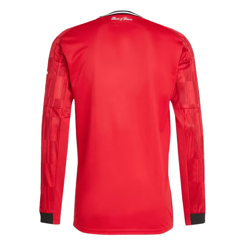 Manchester United Long Sleeve Jersey Home Football Shirt 2025/26 - bestsoccerstore