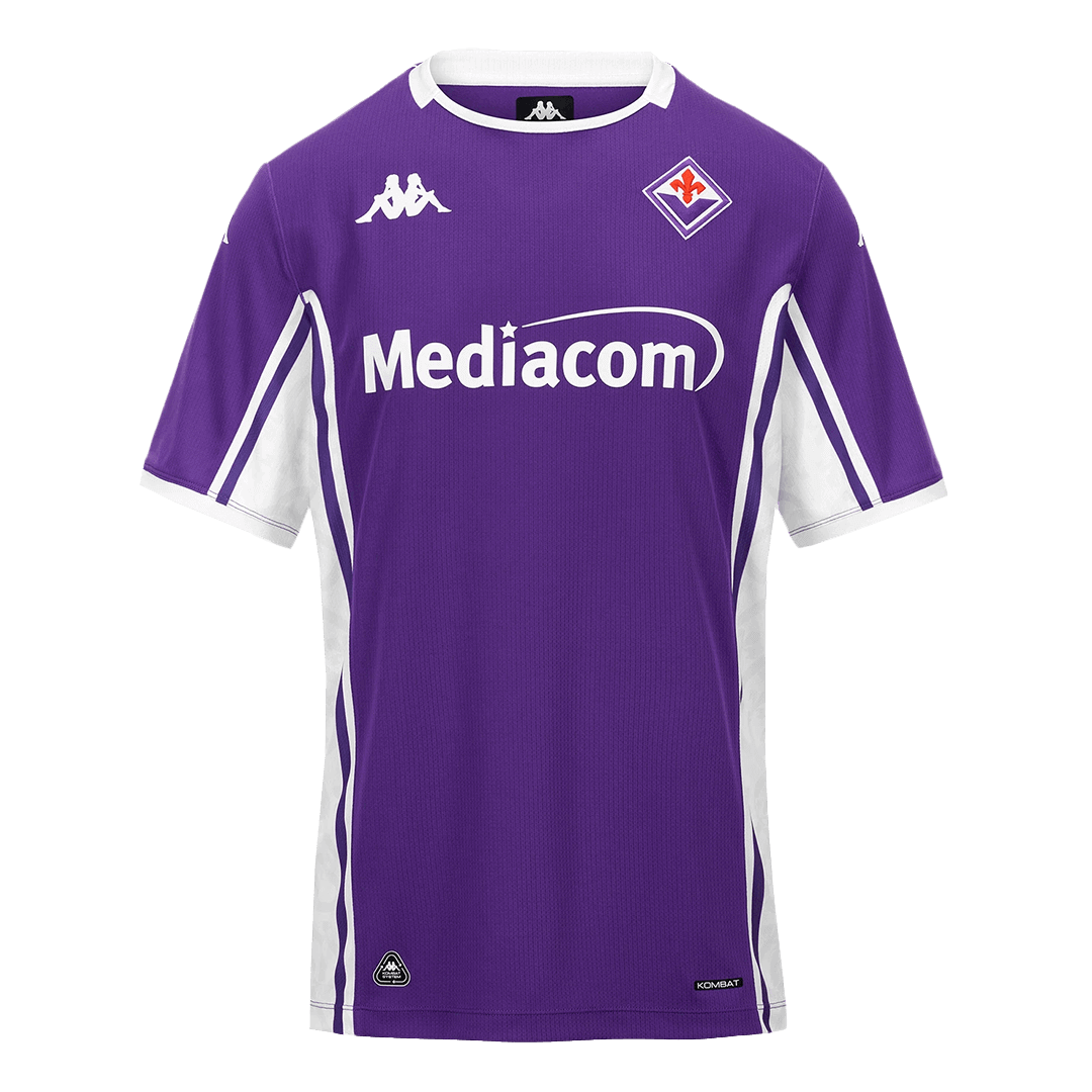 Fiorentina Soccer Jersey Home Custom Shirt 2025/26 - bestsoccerstore