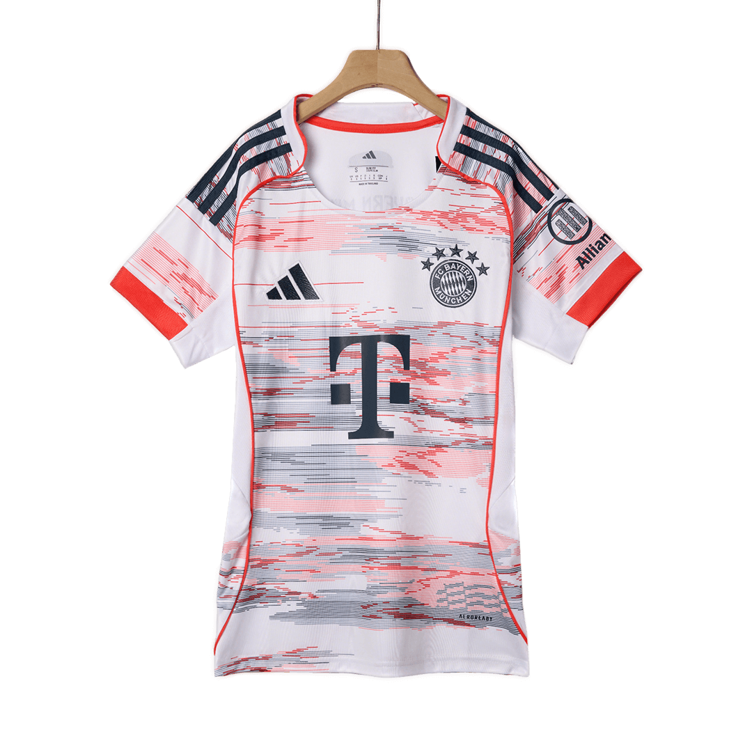 Bayern Munich Soccer Jersey Away Women's Custom Shirt 2025/26 - bestsoccerstore