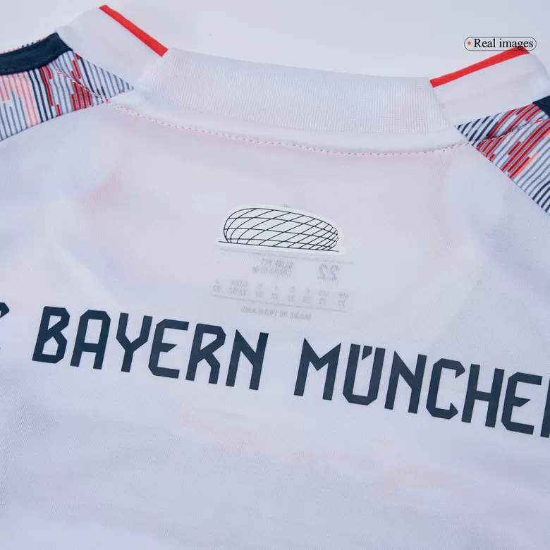Kids Bayern Munich Custom Away Soccer Kits 2025/26 - bestsoccerstore